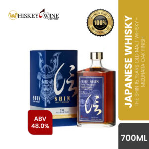 The Shin 15 Years Old Malt Whisky - Mizunara Oak Finish